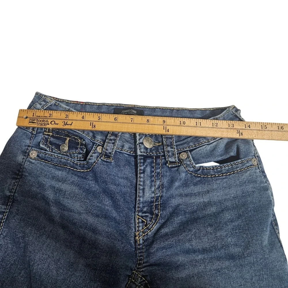 True Religion Jennie Curvy Mid Rise Super Skinny Jeans Blue Denim 28 Mens